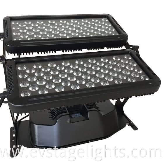 outdoor waterproof building wash 120 pcs 10W RGBW 4 in 1 IP65 city color light DMX control